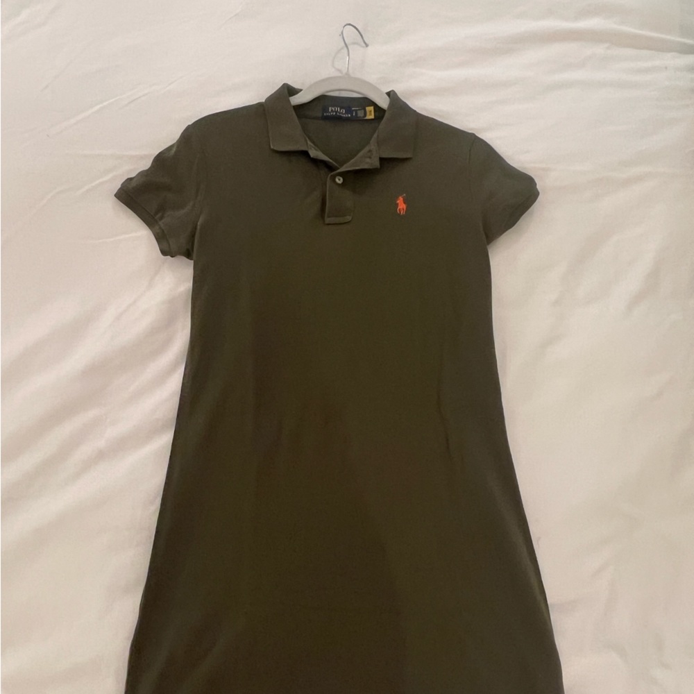 Polo Ralph Lauren cotton Polo olive dress size small